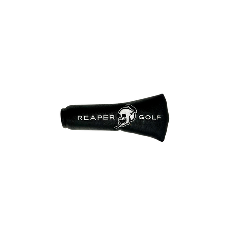 Black Vegan Leather Putter Cover