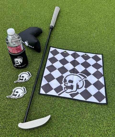 The Scythe - Harlequin Grip, Black Shaft & Stainless Steel Head