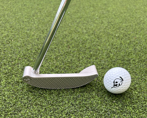 The Scythe - Harlequin Grip, Chrome Shaft & Stainless Steel Head