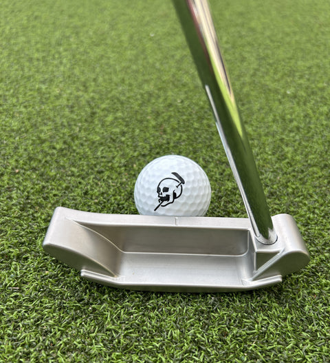 The Scythe - Harlequin Grip, Chrome Shaft & Stainless Steel Head