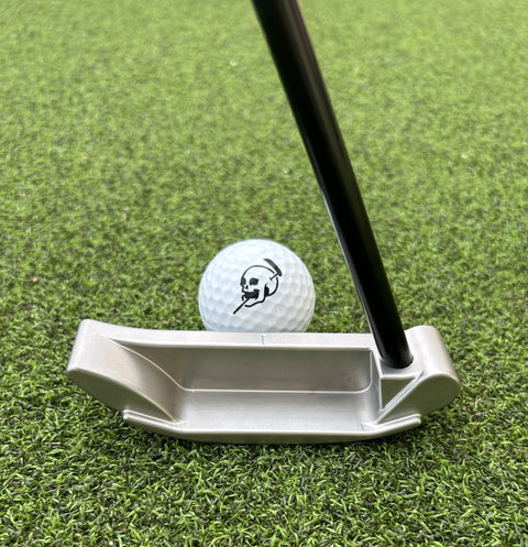 The Scythe - Harlequin Grip, Black Shaft & Stainless Steel Head