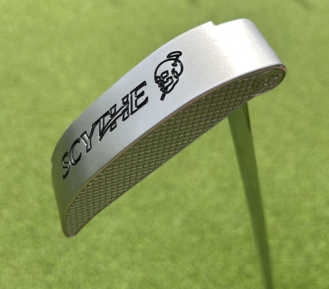 The Scythe - Harlequin Grip, Chrome Shaft & Stainless Steel Head
